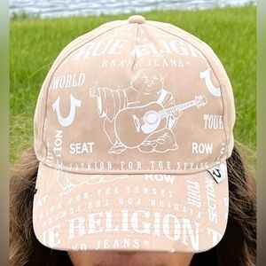 NWT True Religion Sand Color Baseball Hat